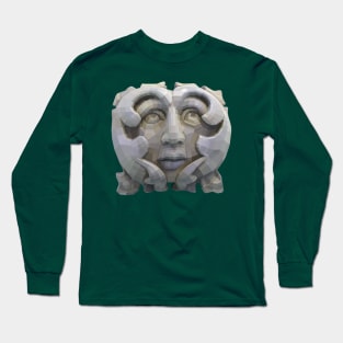 Pagan Green Man for Druids Long Sleeve T-Shirt